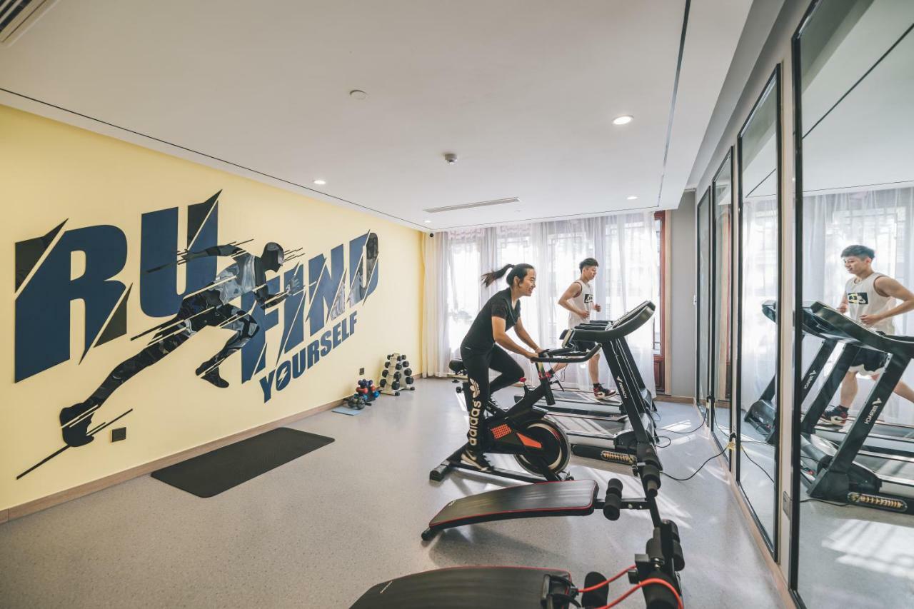 Atour Hotel Haining Leather City South Gate Экстерьер фото